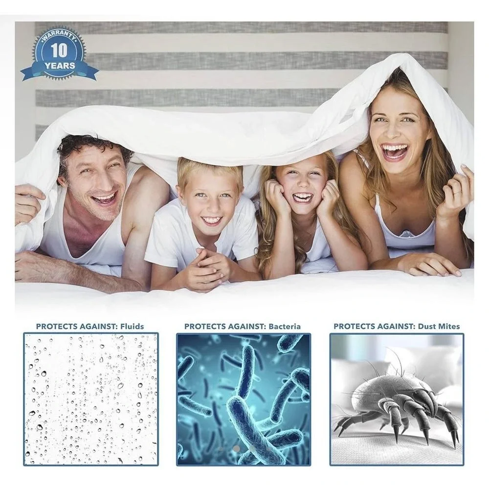 Templeton Premium Hypoallergenic Waterproof Mattress Protector  queen size